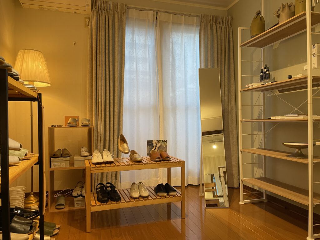 ショップスペースの展示写真